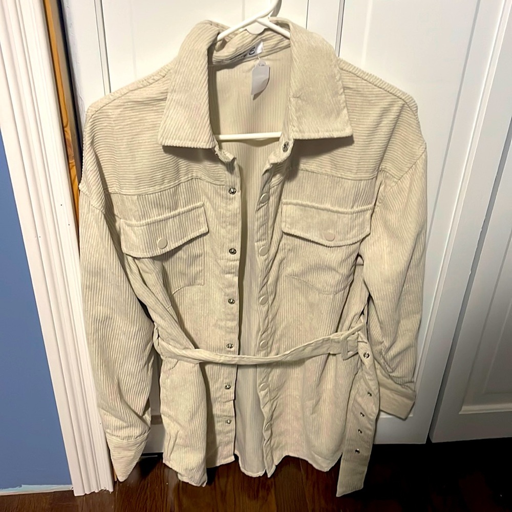 A light tan long sleeve